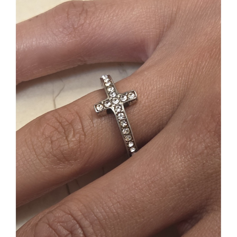 Brighton Starry Night Cross Ring Quality Crystal Size 5